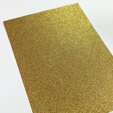 A4 Glitter Card Coloured Cardstock Premium Quality Low Shed 250gsm Crafts Mixed