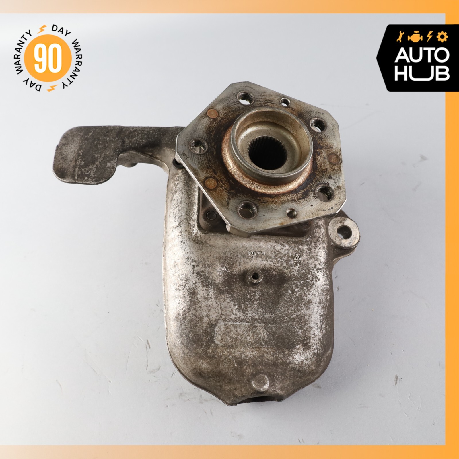 03-10 Maserati Quattroporte M139 Front Left Side Spindle Knuckle Hub OEM 75k