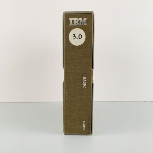 IBM BASIC 3.0 Manual Complete Binder w/ Handbook Quick Reference VTG 1984 - Picture 10 of 12