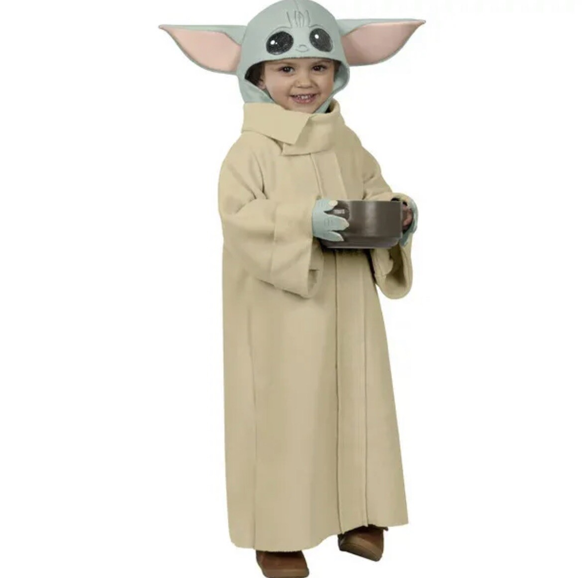 NWT Star Wars Boys Girl Size 3T-4T The Child Halloween Costume Tan Green