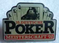 POKER 10. MISTRZOSTWA NIEMIEC 2002 UCZESTNIK PRZYPINKA