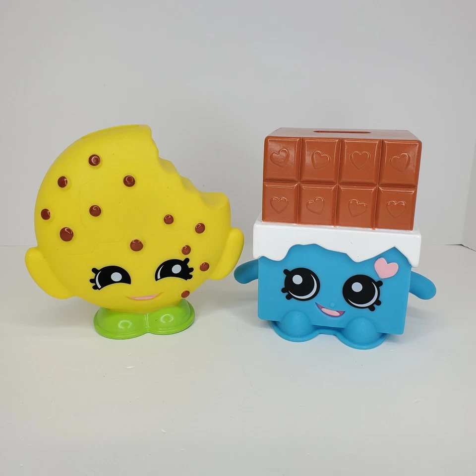 Shopkins Alcanchas Candy Bar y Galletas Tapón Extraíble Lote de 2 Foto 2 de 4