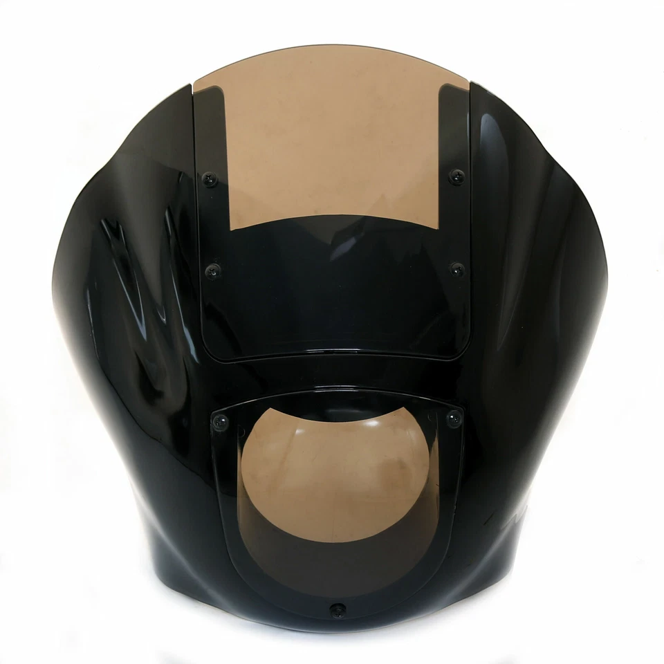 Carenado de faros de cuarto ahumado parabrisas para Harley Sportster 883 1200 88-22 Foto 4 de 4