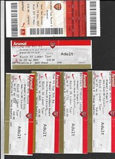 COMPLETE TICKET - ARSENAL v HULL CITY - FA CUP - 17 MARCH 2009
