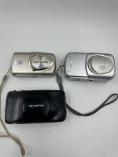 Lot Of 3 Olympus Stylus Camera, Stylus Zoom, D-390  410- Parts Only 