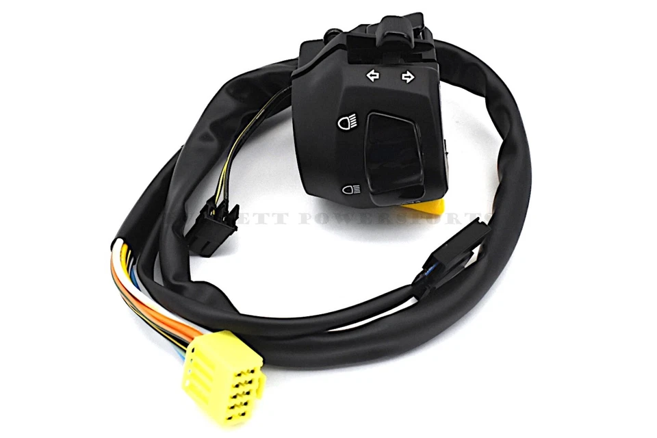 Interruptor de manillar izquierdo SV650 SV650A 03-09 luz señal de giro bocina OEM Suzuki #H114 Foto 3 de 4