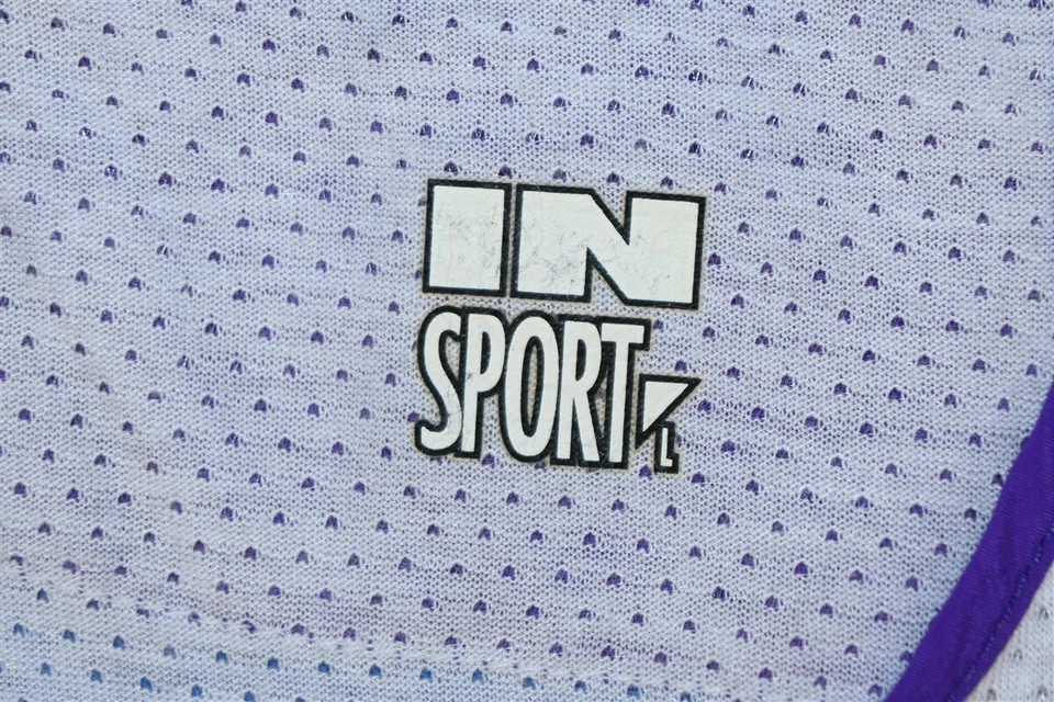 Camiseta DE COLECCIÓN AÑOS 80 EN DEPORTE NYLON COLORBLOCK ESPALDA DEPORTIVA MALLA TANK MUJER MEDIANA M Foto 4 de 4