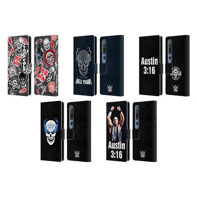 OFFICIAL WWE STONE COLD STEVE AUSTIN LEATHER BOOK WALLET CASE FOR XIAOMI PHONES