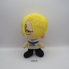 Sanji One Piece D2001B Banpresto 2002 Plush Stuffed JUNK 7"Toy Doll Japan