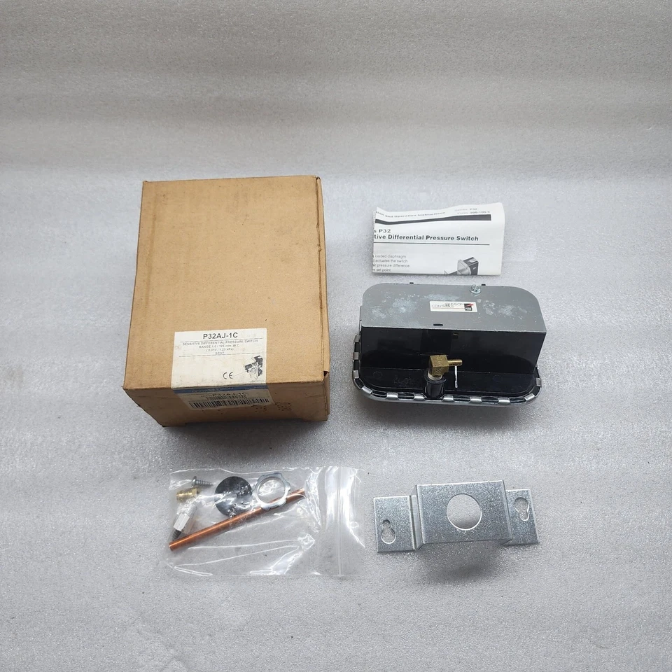 JOHNSON CONTROL P32AJ-1 DRUCKSCHALTER 1,25KPA P32AJ-1C - Bild 2 von 4