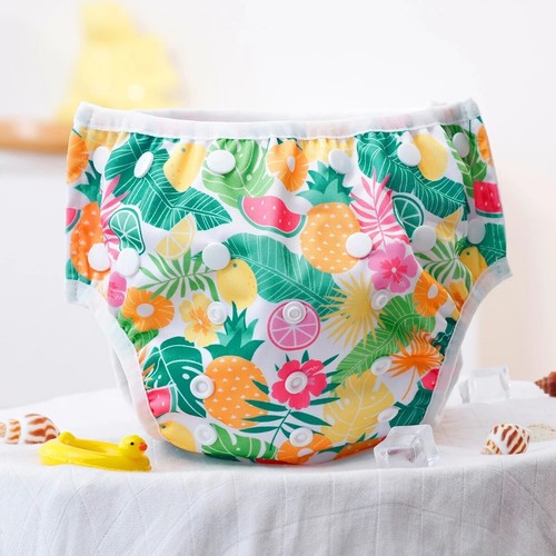 Happy Flute baby swim diapers reusable swim diaper 0-6 month eco friendly - Picture 10 of 41