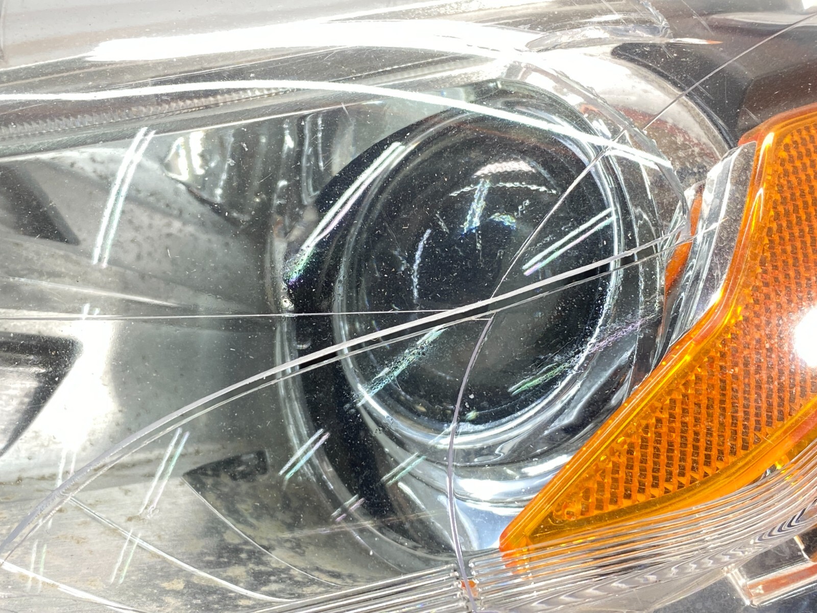 14-17 Maserati Quattroporte Left Driver HID Xenon Headlight Assy DAMAGED! OEM✅