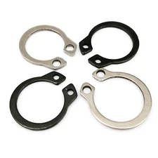 10/50pcs M3-M40 Shaft Retaining Snap Ring Washer Bearing C Type External Circlip