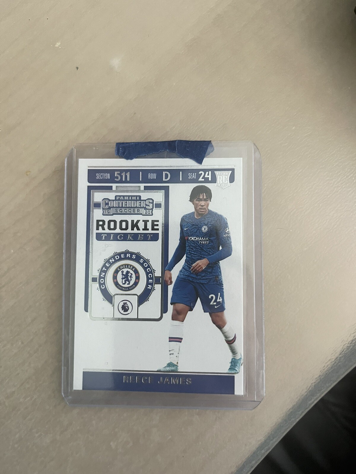 2019-20 Panini Chronicles Contenders Rookie Ticket Reece James #RT-19 Rookie RC