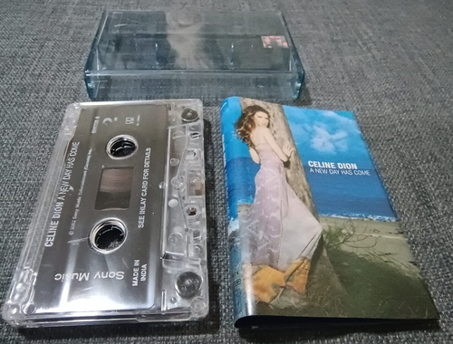 Celine Dion A New Day Has Come India Audio Cassette Tape Indian Rare