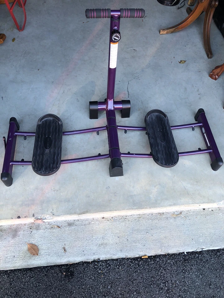 Leg Magic Trainer Fitness Bein Workout Oberschenkel Gleiter Faltbar Machine Rare - Bild 4 von 4