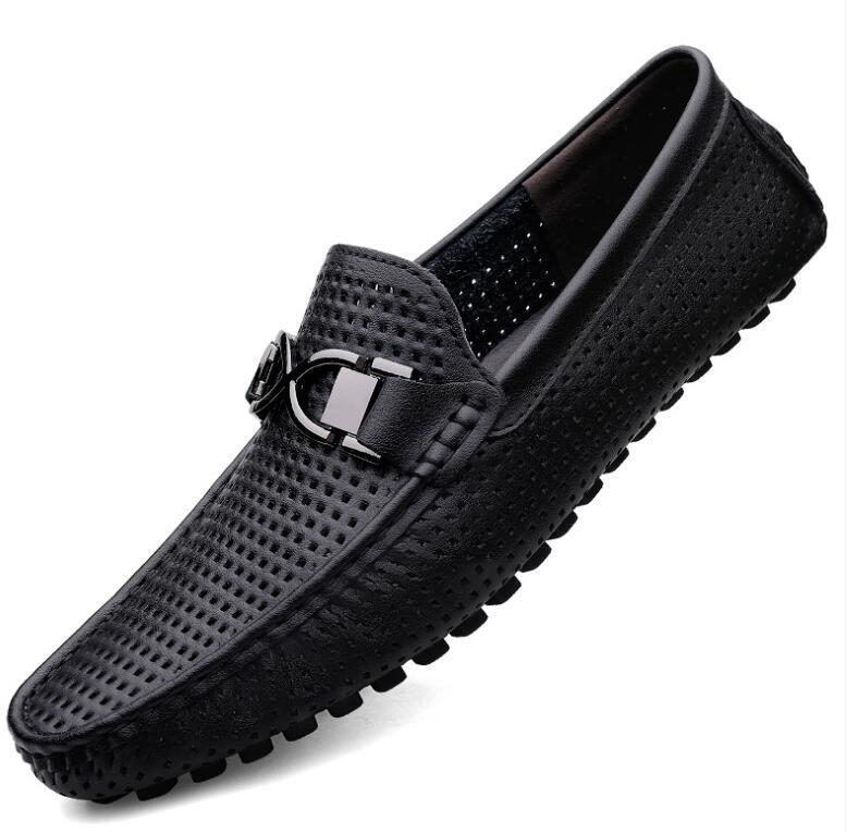 SAOLA Mocassini slip on cavi da uomo scarpe da barca morbide mocassino da guida casual
