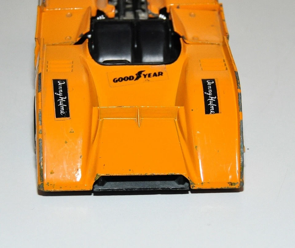 Polistil S9 Mc Laren Chevrolet M 8 F Can. Am. giallo scala 1:26 restauro ricambi - Immagine 3 di 4
