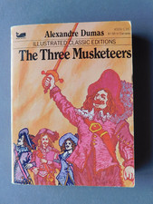 The Three Musketeers - A Dumas - 1977 Illustrated Classic Editions - Moby Books