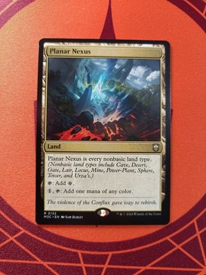 Planar Nexus MTG (Near Mint) Rabatt: 5+ Magic Singles