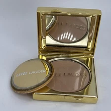 ESTEE LAUDER LUCIDITY TRANSLUCENT PRESSED POWDER MEDIUM 02 GOLD COMPACT 