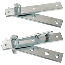 Hidden Door Pivot Hinges, Heavy Duty Murphy Hinge Kit, 360 Degree Shaft Stain...