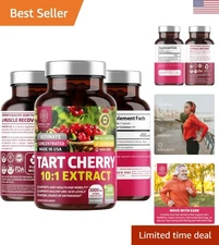 Natural Joint Health Supplement - N1N Tart Extract 3000 mg, 200 Veg Capsules