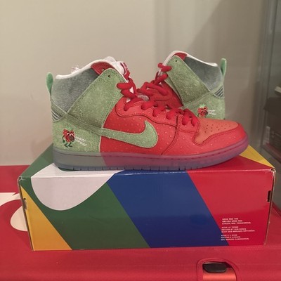 Nike SB Dunk High ''Strawberry Cough'' - CW7093-600 - Men's Size 13