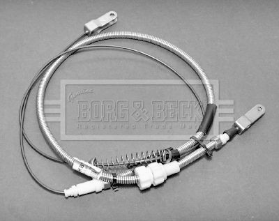 BORG & BECK BKB1140 Parking Brake Cable Pull Rear Braking System Fits Ford Capri