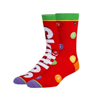 ODD SOX X SKITTLES SPLIT CREW SOCKS