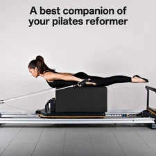 Pilates Reformer Sitting Box Pilates Kit Yoga Gym Fitness Workout Box Brand New