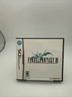 Final Fantasy III 3 Fully Complete W/ REG card - Nintendo DS - Authentic -