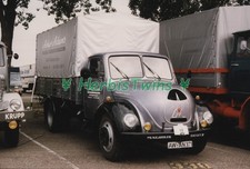 Originalphoto LKW MAGIRUS-DEUTZ Oldtimer Zugmaschine Plane Silber 10 x 15 cm