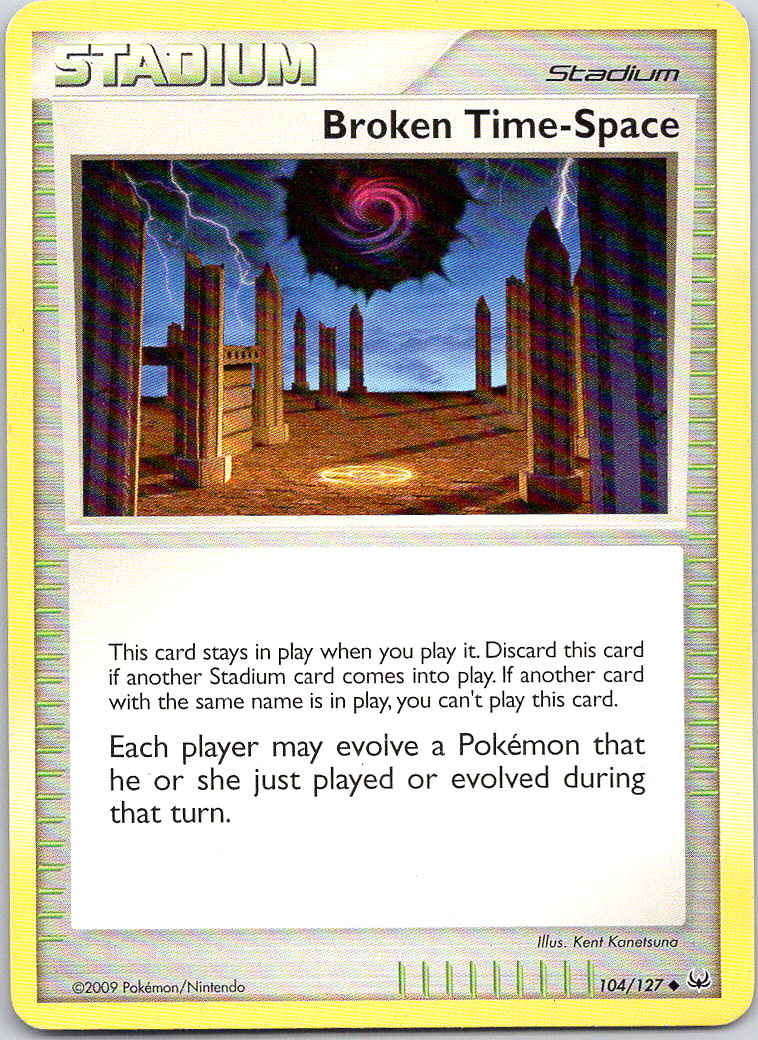 Pokemon Broken Time-Space 104/127 Platinum Uncommon Normal MP TCG