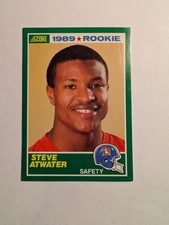 1989 Score - Steve Atwater Rookie #263 (RC) - Denver Broncos HOF