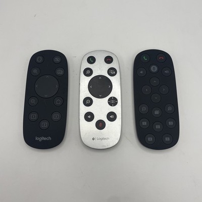 LOT OF 3 Logitech R-R0007 Remote Control - UNTESTED