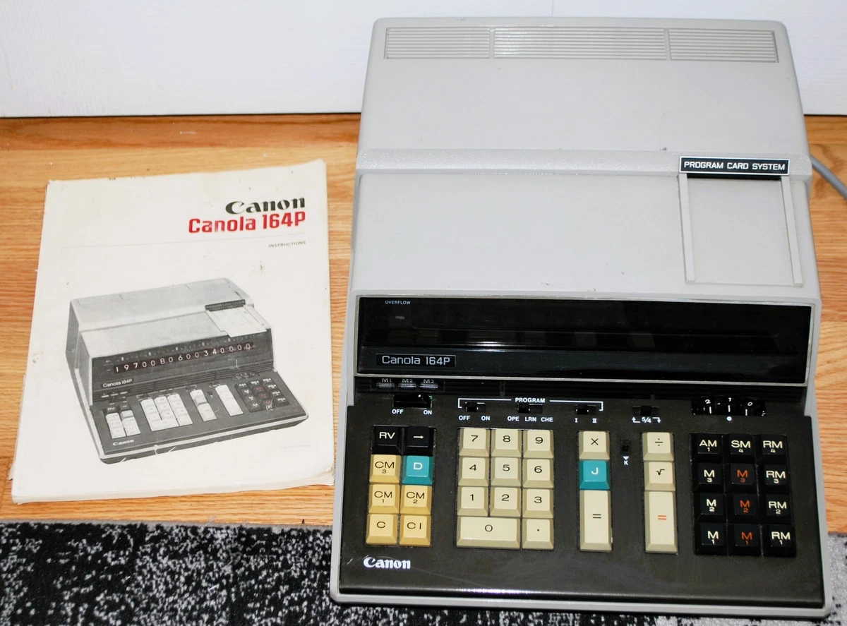 Canon Vintage Calculator for sale - eBay