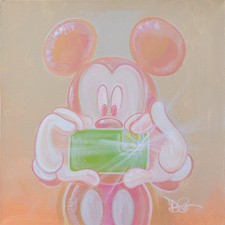 Mickey Mouse Disney Fine Art Dom Corona Signed Lt Ed 95 Print Say Cheese