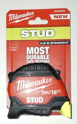 Milwaukee Stud Gen 3 Maßband 5m/16ft
