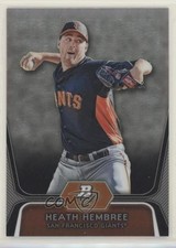 2012 Bowman Platinum Prospects Refractor Heath Hembree #BPP91 0v7