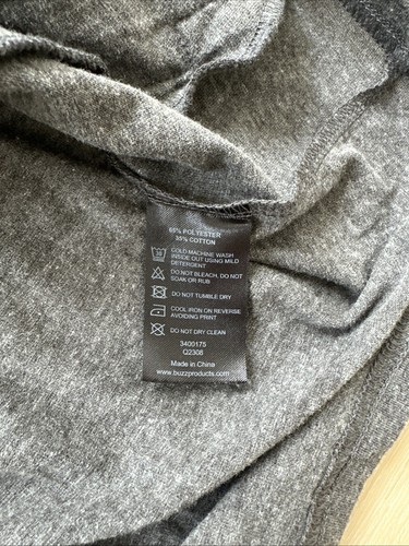 EVA AIR Jason Wu Hooded Sleepwear Pajama Set Grey Size XL - Picture 5 of 14