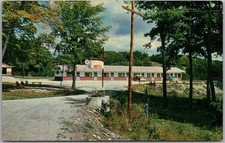 SHEGUIANDAH, Ontario Canada Postcard TOWN & COUNTRY MOTEL Roadside / 1965 Cancel