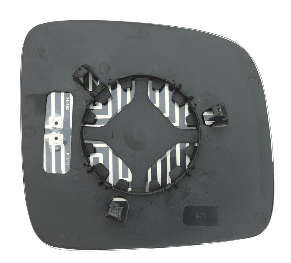 Spiegelglas links für VW T5 2003-2009 beheizbar Glas asphärisch Rückspiegel - Bild 3 von 4