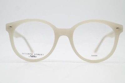 Brille SEVENTH STREET by Safilo 7A 584 Beige Gold Oval Brillengestell Neu