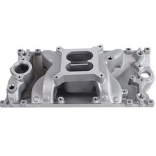 Satin Intake Manifold For 1996-2002 5.7l350 Chevy Small Block Gen I Vortec Satin Intake Manifold For 1996-2002 5.7l350 Chevy Small Block Gen I Vortec