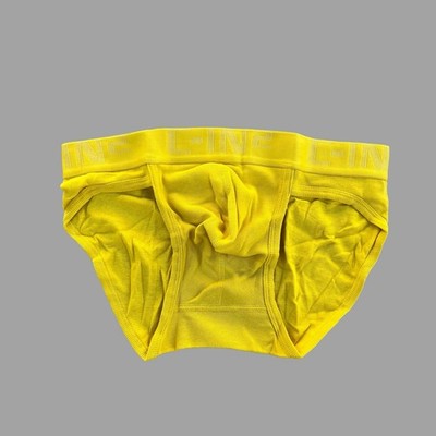 C-IN2 men Yasir Yellow Core cotton sport brief underwear size M L