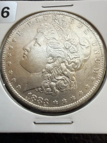 1883-O $1 Morgan Silver Dollar Genuine US Currency AU+ to UNC, Nice Coin! 👀