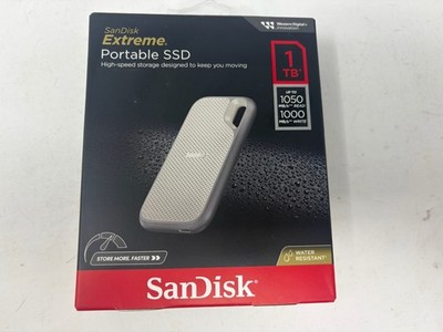 New SanDisk 1TB Extreme External Portable SSD Storage USB-C - Sealed in Box
