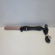 Beachwaver B1 Midnight Rose Limited Edition 1" Rotating Curling Iron Black/Rose