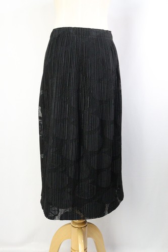 PLEATS PLEASE Black Skirt ISSEY MIYAKE 274 9069 - Picture 5 of 6